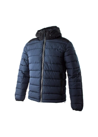 Синяя демисезонная куртка man jacket fix hood CMP