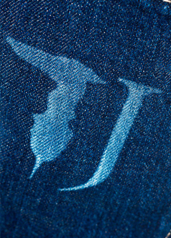 Синие демисезонные джинсы Trussardi Jeans