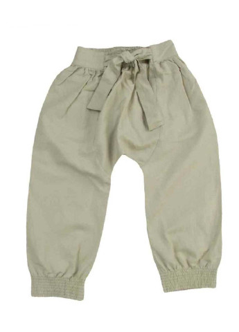 Бежевые кэжуал демисезонные со средней талией брюки Wojcik