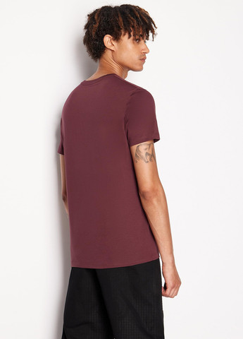 Бордова футболка Armani Exchange