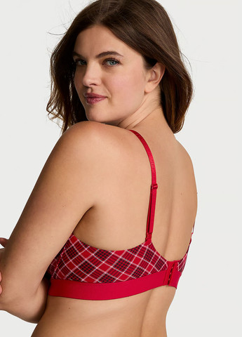 Красный демисезонный комплект (бюстгальтер, трусики) Victoria's Secret