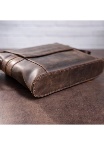 Мужская кожаная сумка 25х28х6 см Shvigel (229460111)