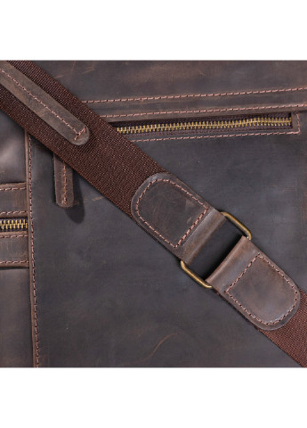 Мужская кожаная сумка 25х28х6 см Shvigel (229460111)