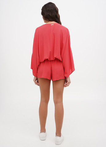 Комбинезон Vince Camuto комбинезон-шорты однотонный коралловый кэжуал вискоза