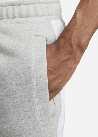 Светло-серые спортивные демисезонные джоггеры брюки Nike