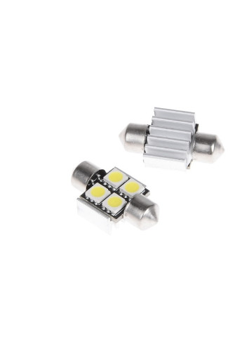 Лампа автомобильная LED Festoon 31mm 4 pcs CW SMD5050 Brille (253881862)