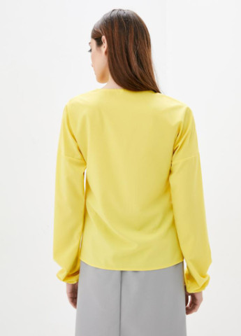 Желтая демисезонная женская блузка imagis Podium