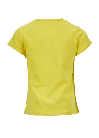 Жовта літня футболка DeFacto