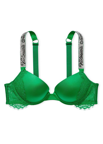 Зеленый демисезонный комплект (бюстгальтер, трусики) Victoria's Secret