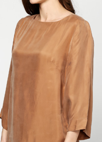 Темно-бежевая демисезонная блуза Karen by Simonsen