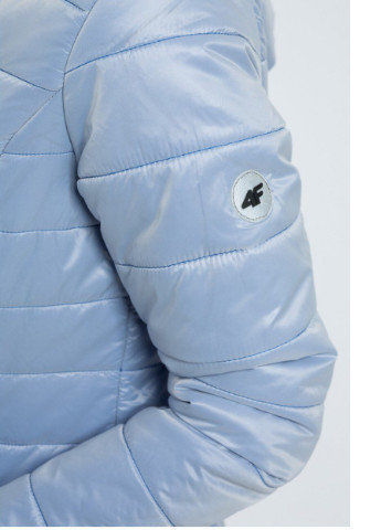 Тепла жіноча куртка блакитна (H4L17-KUD003-1274) 4F (254523095)