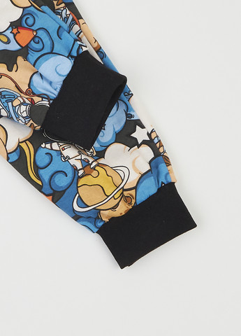 Комбинированная зимняя пижама (свитшот, брюки) dexter's