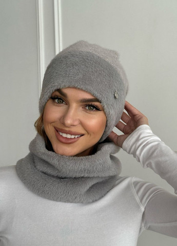 Комплект (шапка, баф) No Brand (365959852)