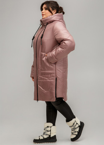 Розово-коричневая демисезонная куртка A'll Posa