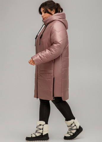 Рожево-коричнева демісезонна куртка A'll Posa