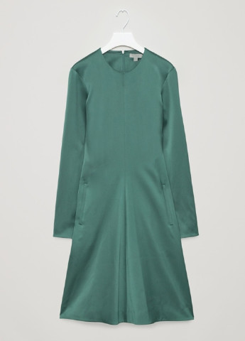 Зеленое кэжуал платье Cos