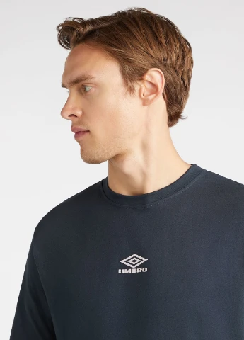Серо-синяя футболка Umbro