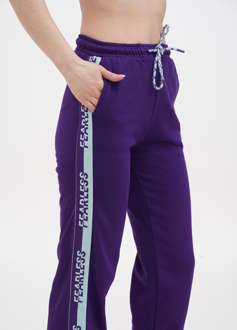 Фиолетовые спортивные, кэжуал демисезонные джоггеры брюки Terranova