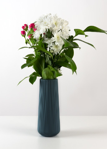 Ваза для квітів декоративна, 7х6,7х23 см MVM (256034521)