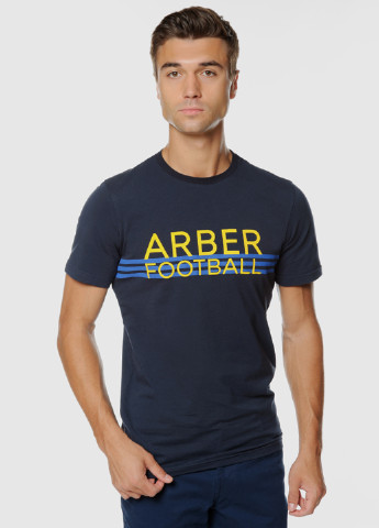 Синяя футболка мужская Arber T-SHIRT FF10