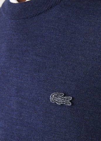 Темно-синий демисезонный джемпер джемпер Lacoste