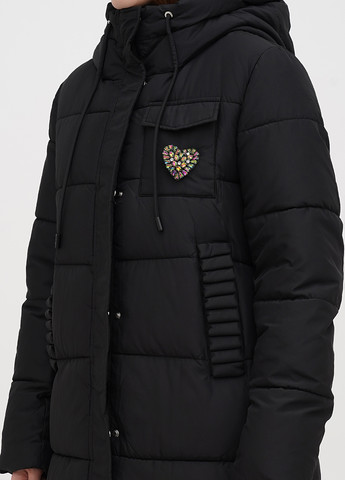 Черная зимняя куртка Monte Cervino