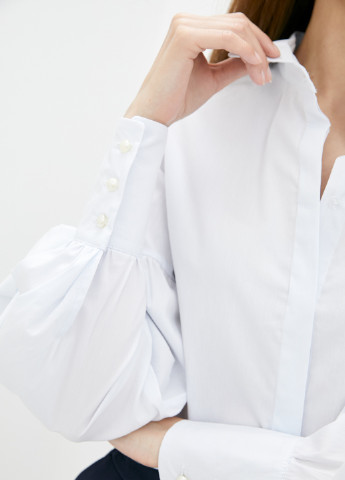Белая демисезонная блузы ZUBRYTSKAYA