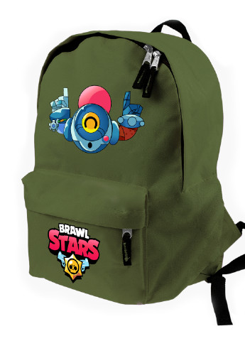 Детский рюкзак Тик Бравл Старс (Tick Brawl Stars) (9263-1704) MobiPrint (217374812)