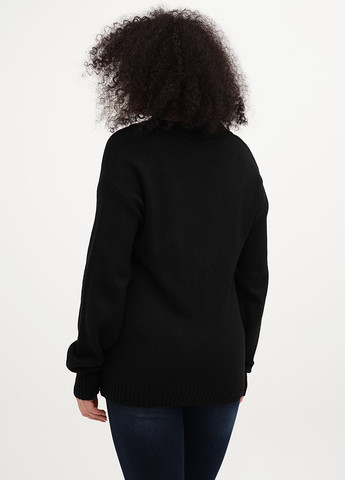 Чорний демісезонний пуловер пуловер Vicolo