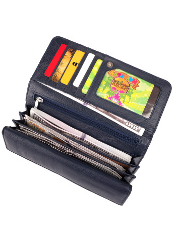 Женский кожаный кошелек 18,5х9,5х2,5 см st leather (229460960)