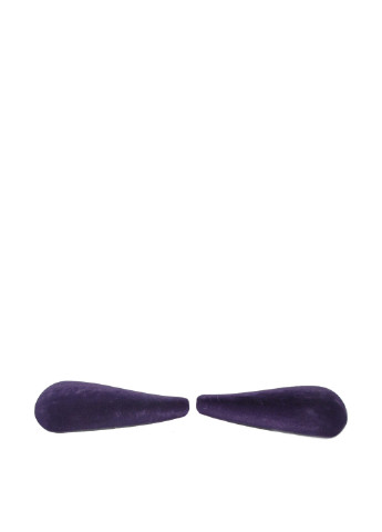 Накладки для вешалок (2 шт.), 17х4,5 см Penny однотонная фиолетовая