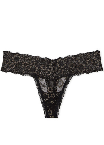 Чорний демісезонний комплект (бюстгальтер, трусики) Victoria's Secret