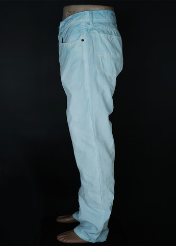 Голубые демисезонные слим джинсы Ralph Lauren
