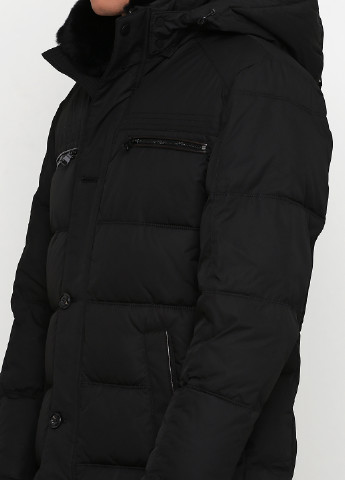Черная зимняя куртка City Class