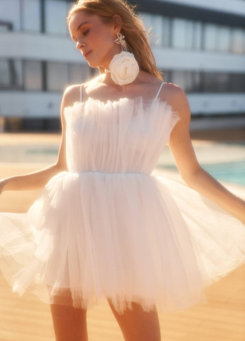 Молочна коктейльна сукня кльош Gepur однотонна