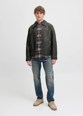 Черная демисезонная куртка Jack & Jones