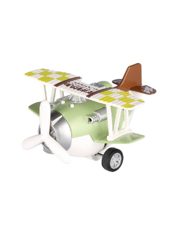 Спецтехніка Літак металевий інерційний Aircraft зелений (SY8016AUt-2) Same Toy (254080504)