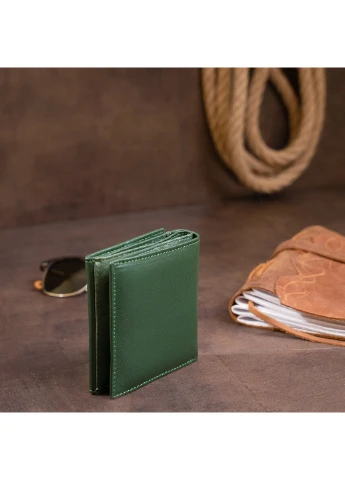 Жіночий шкіряний гаманець 10х9х1,3 см st leather (252132249)