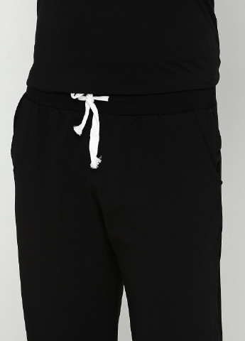 Черный демисезонный комплект (футболка, брюки) Ipektenim