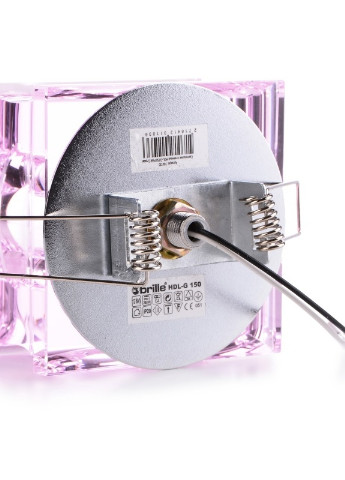 Світильник точковий декоративний HDL-G150 Pink Crystal Brille (253893179)