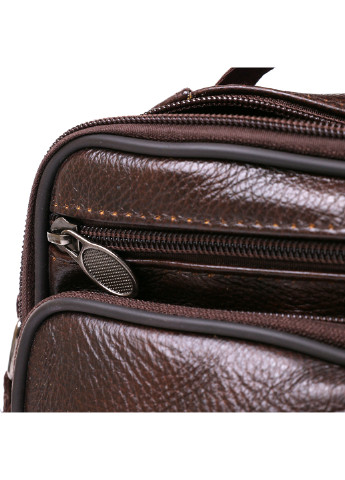 Чоловіча шкіряна сумка 19х21х8 см Vintage (253491236)