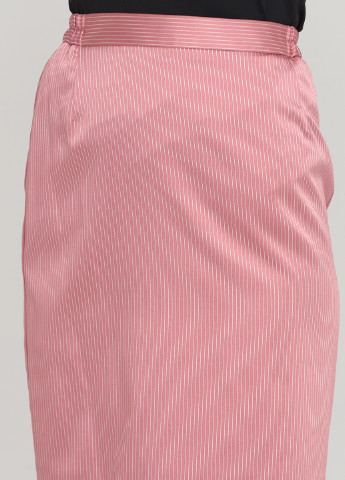 Розовая офисная в полоску юбка Space карандаш