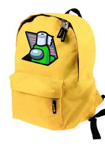 Детский рюкзак Амонг Ас Зеленый (Among Us Green) (9263-2592) MobiPrint (217075108)