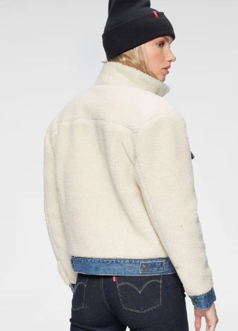 Молочна демісезонна куртка Levi's