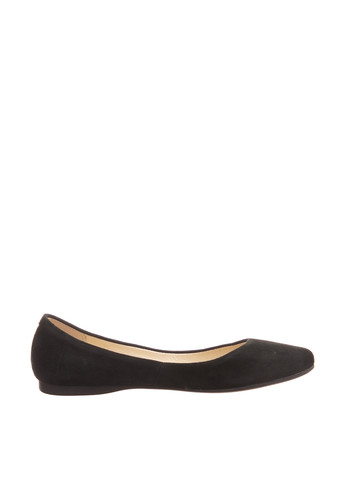 Женские балетки Viscala | чёрные однотонные без декора натуральная замша (302037618)