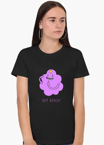 Футболка жіноча Принцеса бубльгум Час Пригод (Princess Bubblegum Adventure Time) (8976-1578) XXL MobiPrint - (227212204)