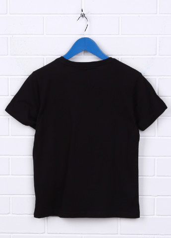 Черная летняя футболка с коротким рукавом Billabong