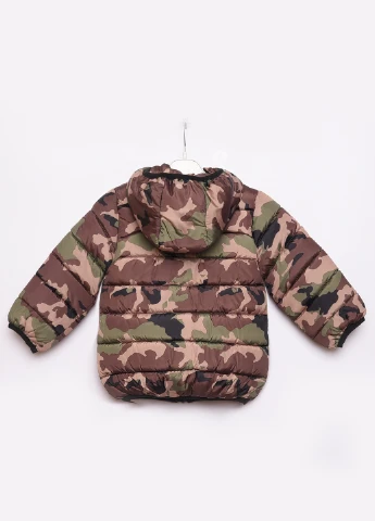 Комбінована демісезонна куртка дитяча демісезон камуфляж Let's Shop