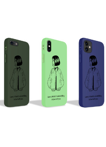 Чохол силіконовий Apple Iphone X Леон кілер (Leon) (6129-1452) MobiPrint (219777541)
