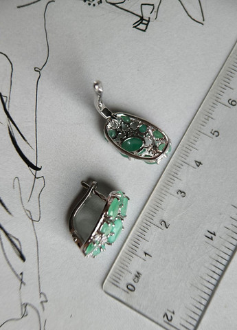 Серьги Silver Flame (354214517)